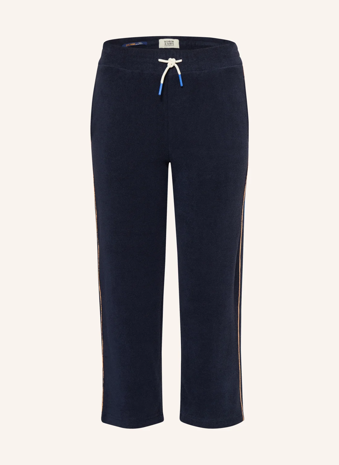 SCOTCH & SODA Frotteehose mit Galonstreifen