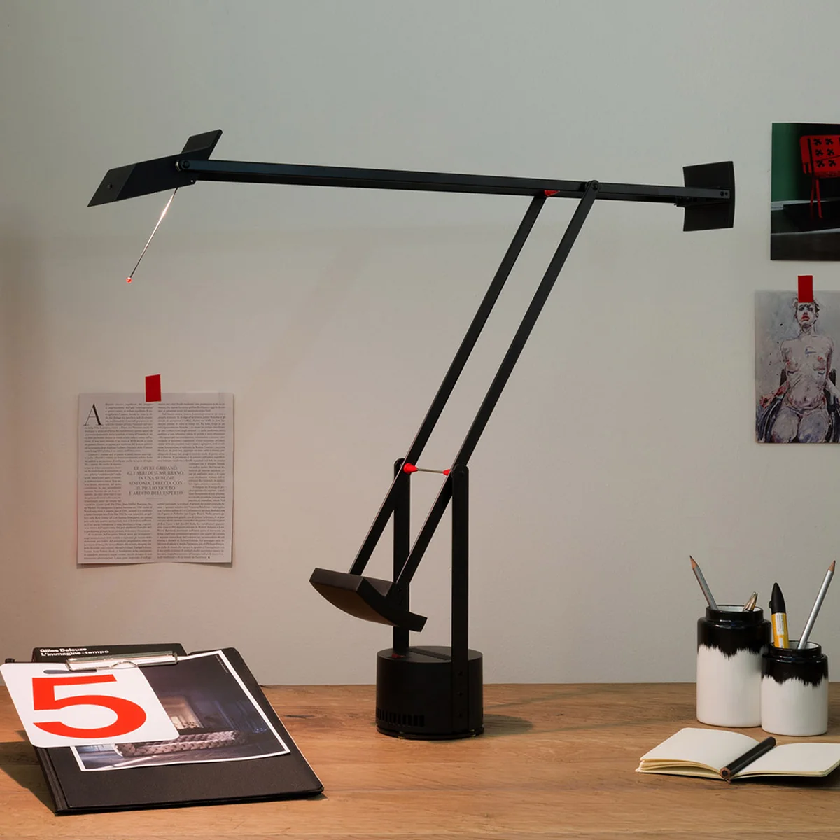 Artemide - Tizio Micro Tischleuchte, schwarz