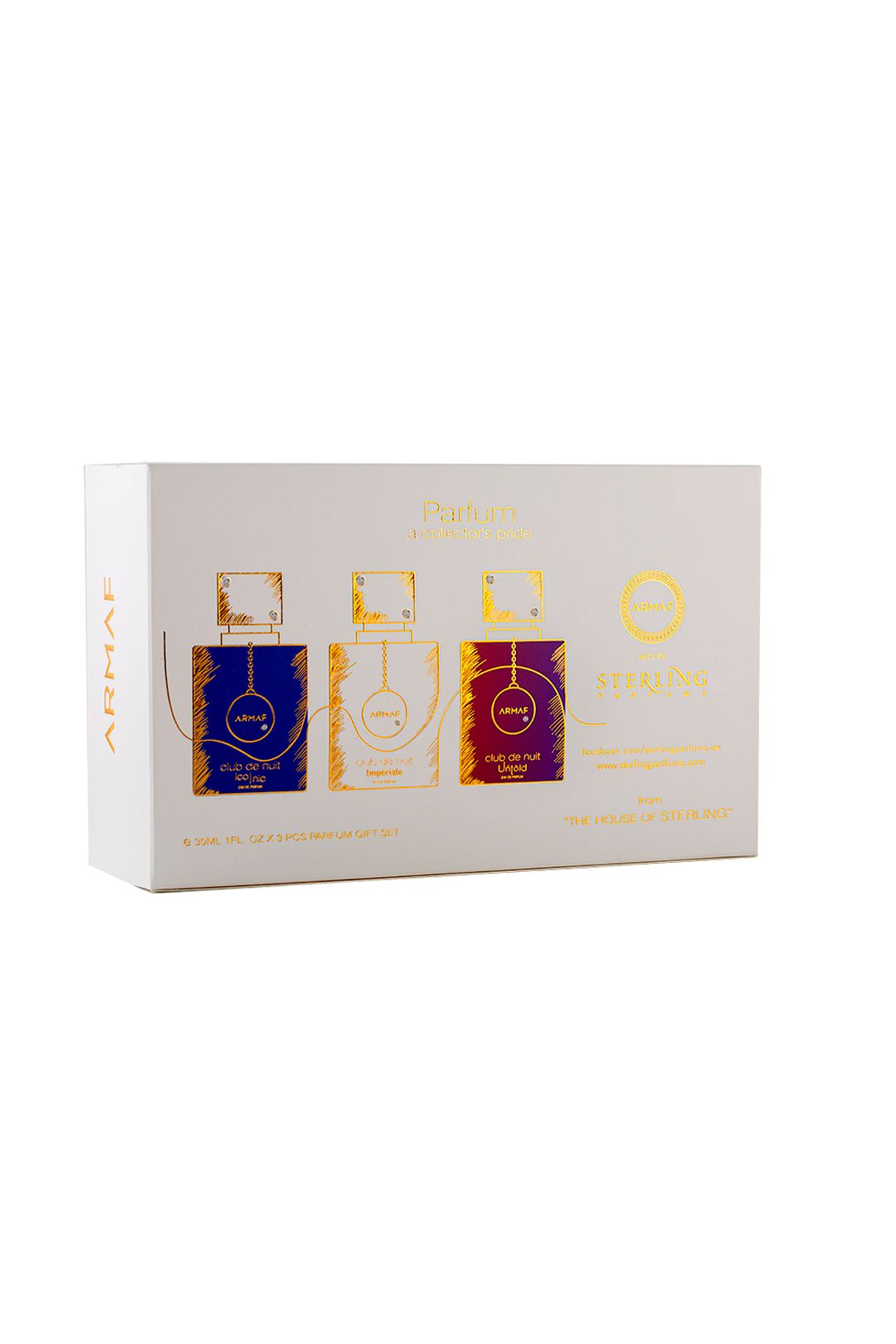 ARMAF Club De Nuit trio Giftset - Iconic, Untold & Imperiale