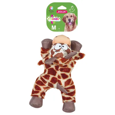 Zolux Friends Giraffe Olaf Dog Toy