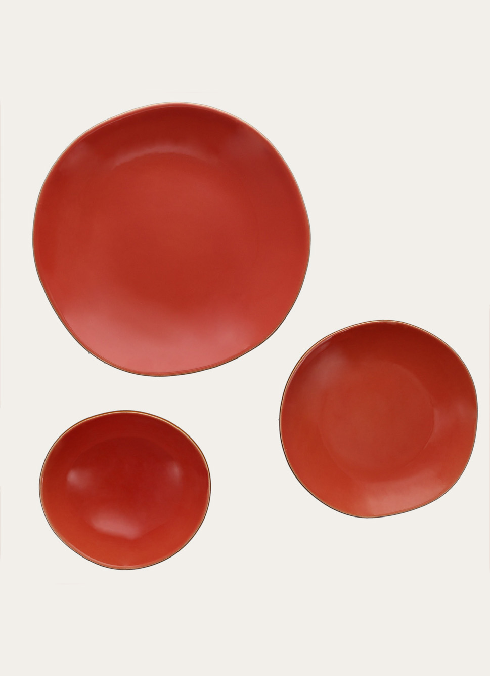 ASSIETTE PLATE CORAIL