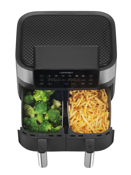 Frytkownica beztłuszczowa Air Fryer DOUBLE 8 l FR8000