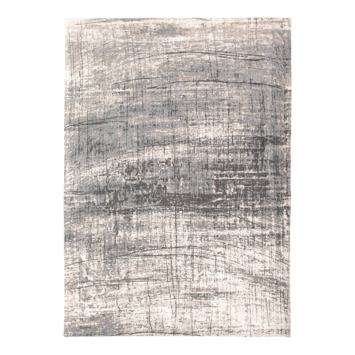 Ecorugs vloerkleed Jersey Stone - grijs - 80x150cm