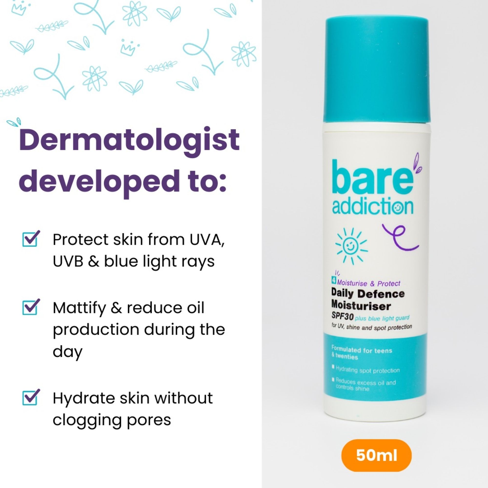 Bare Addiction Skincare Clear by Day & Night