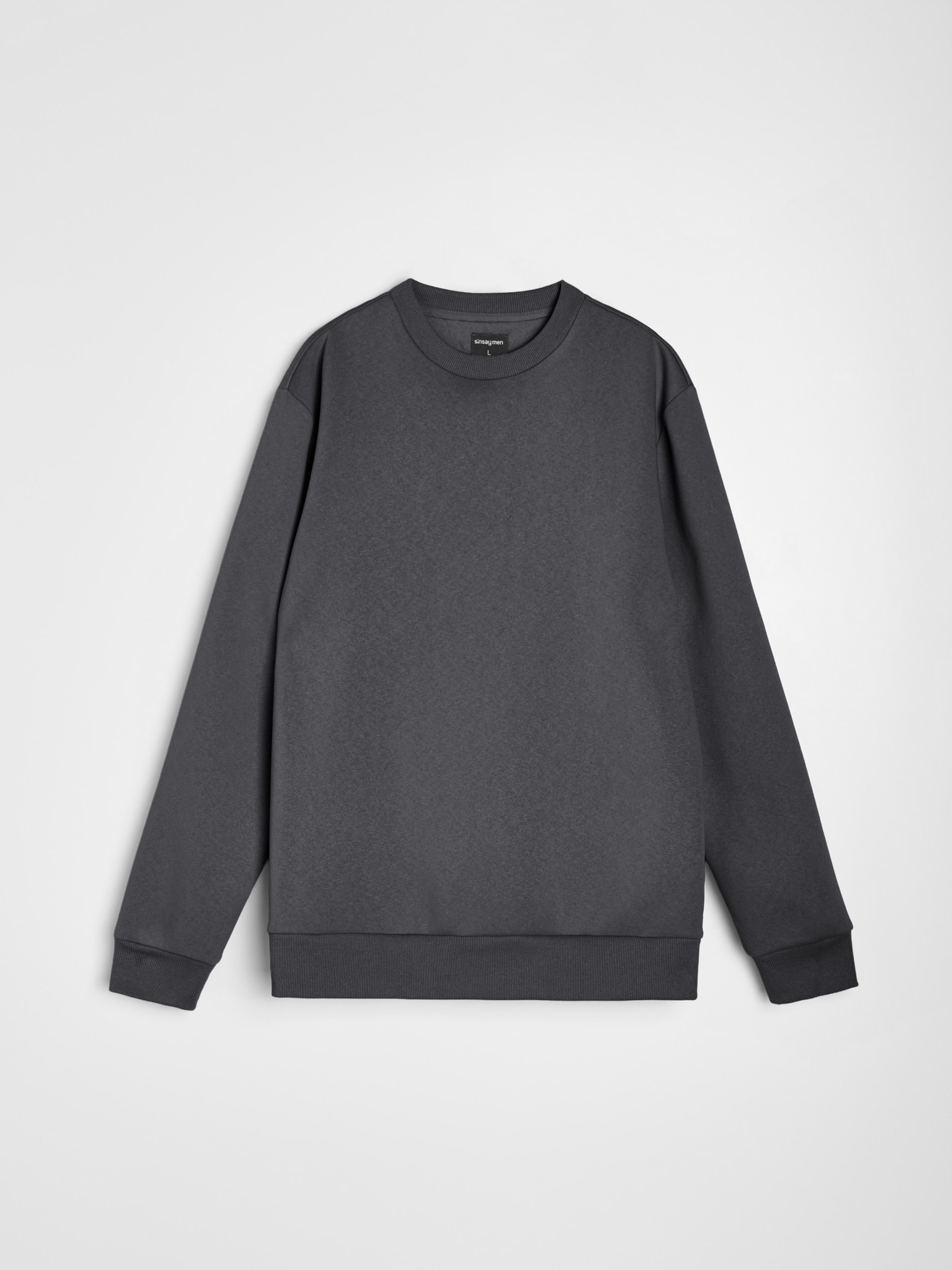 Bluza crewneck z domieszką bawełny