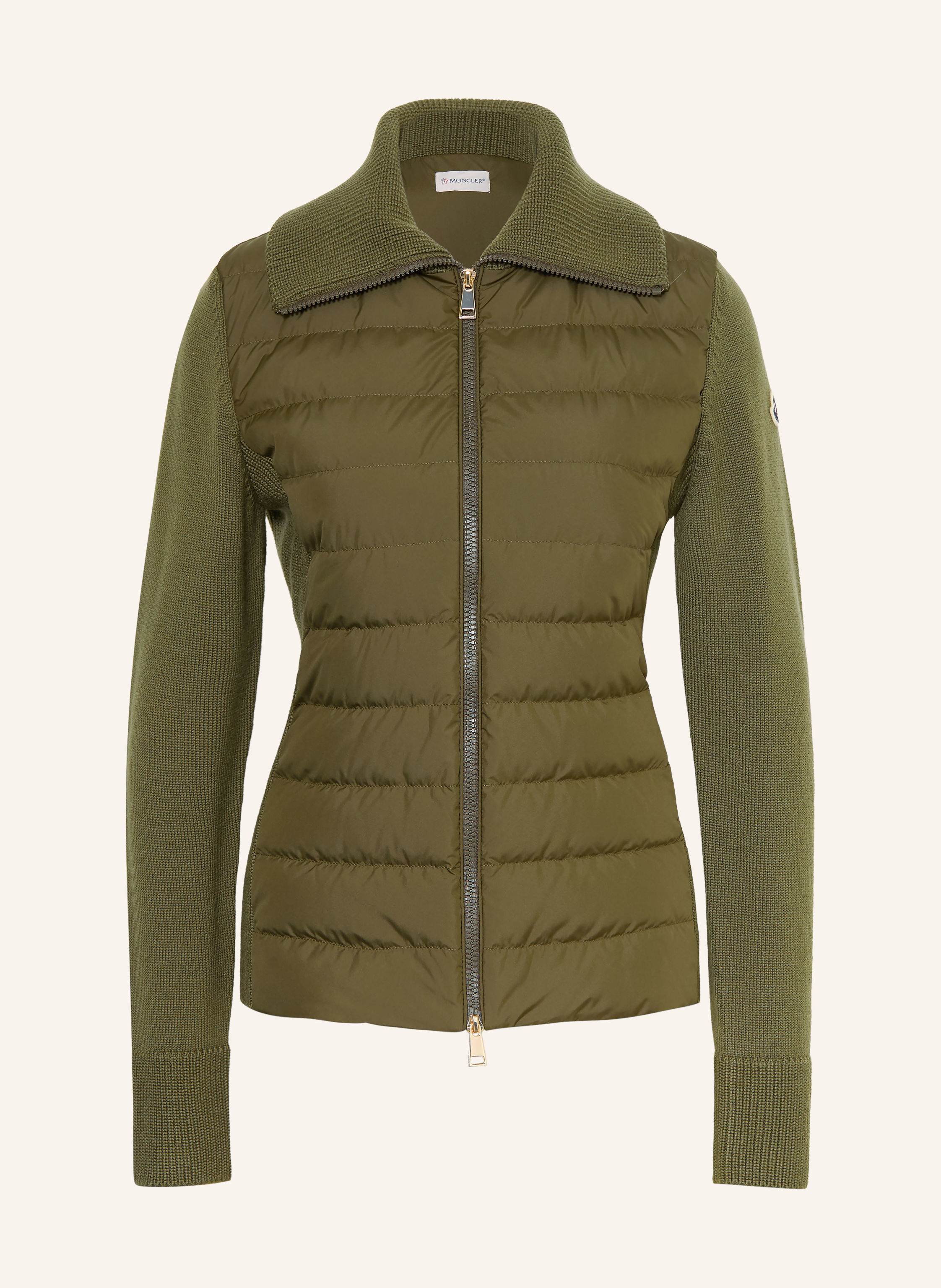 MONCLER Jacke im Materialmix