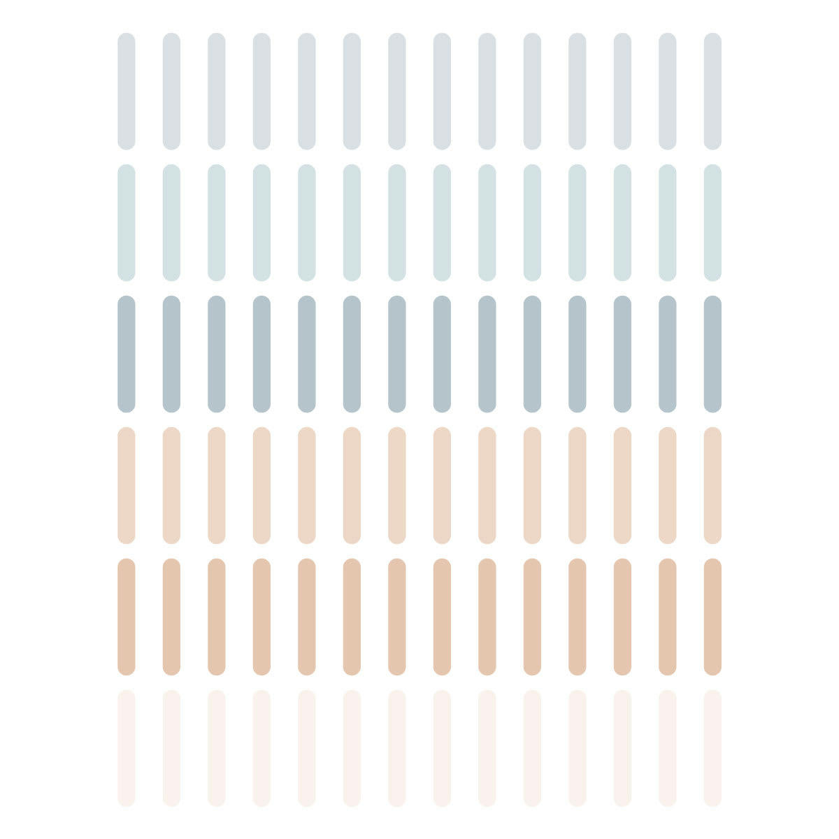 CONFETTI - Stickers muraux en vinyle confettis bleu et beige