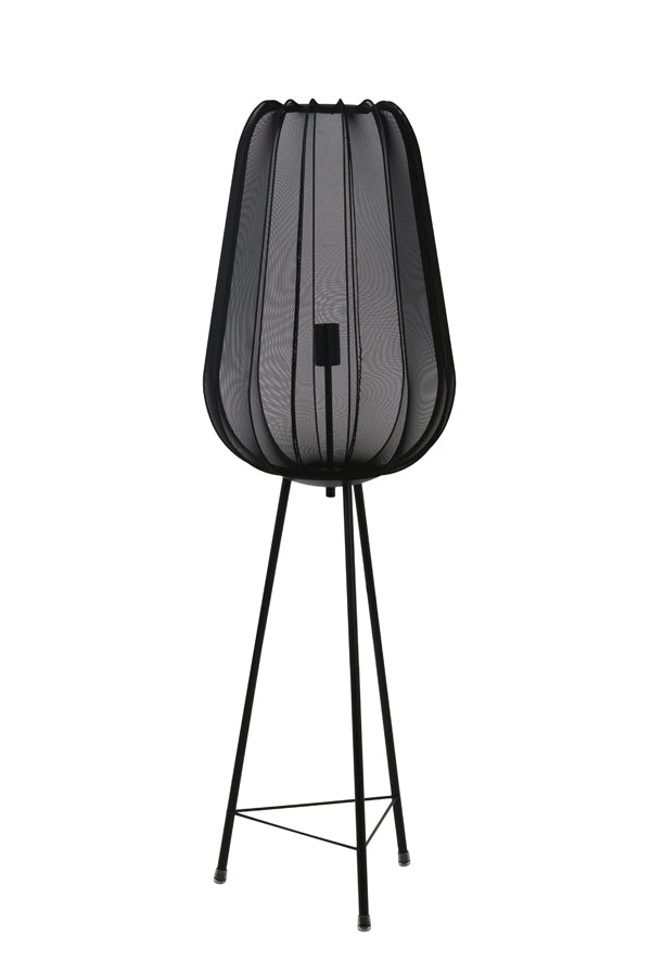 Light & Living vloerlamp PLUMERIA - 42x42x132cm - zwart