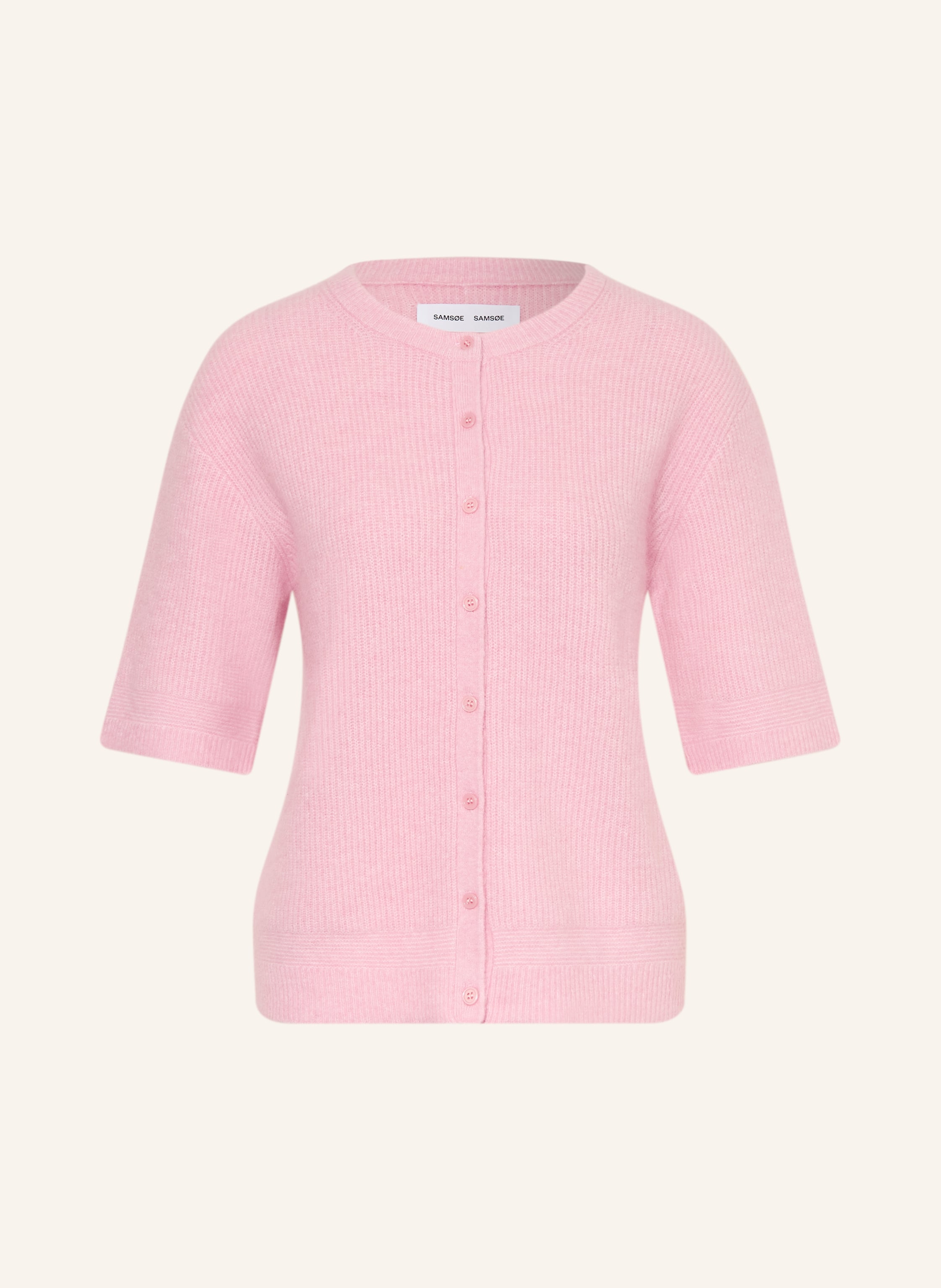 SAMSØE  SAMSØE Strickjacke SAANOURA mit Alpaka