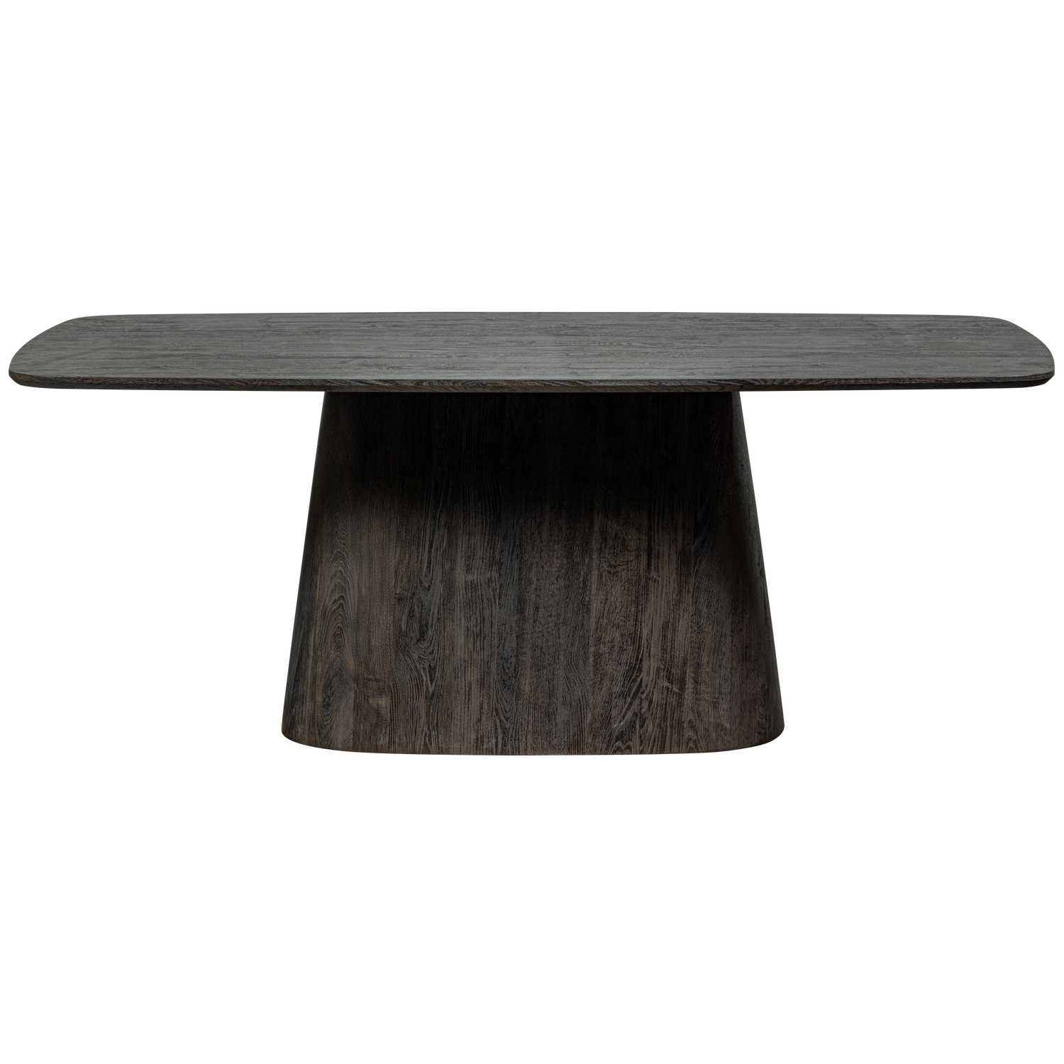 WOOOD eettafel Leah- MDF - Donkerbruin - 76x200x105