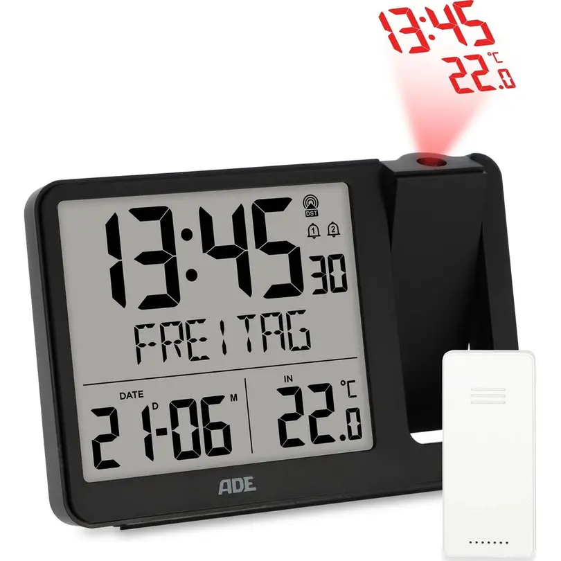 Wecker Funkuhr digital