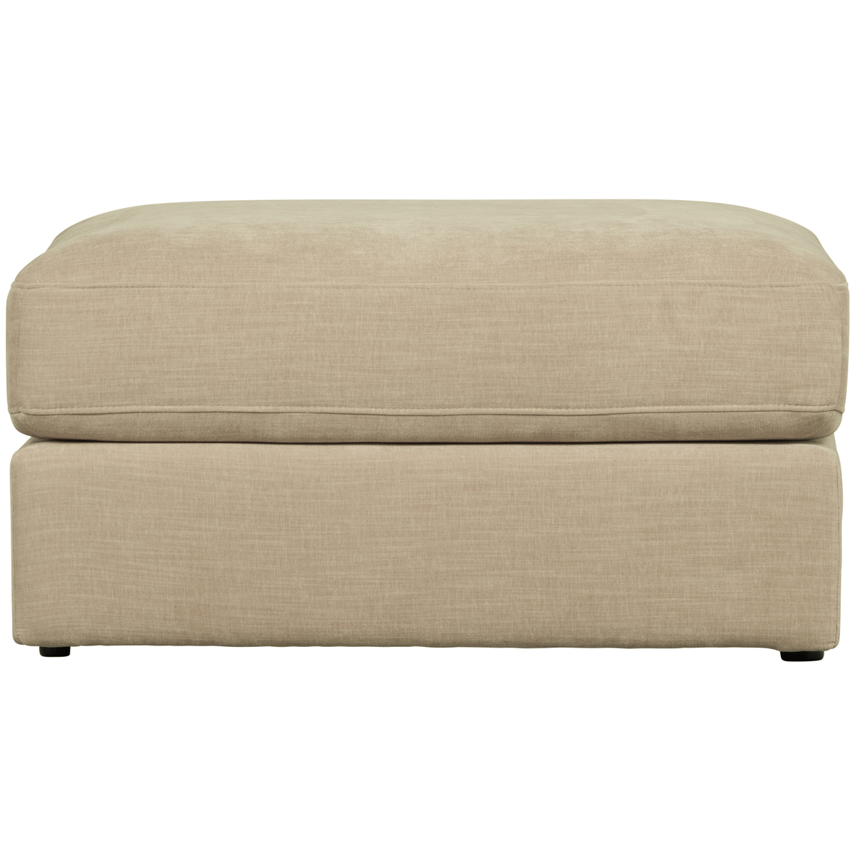 vtwonen hocker Family - Polyester - Zand - 43x90x98