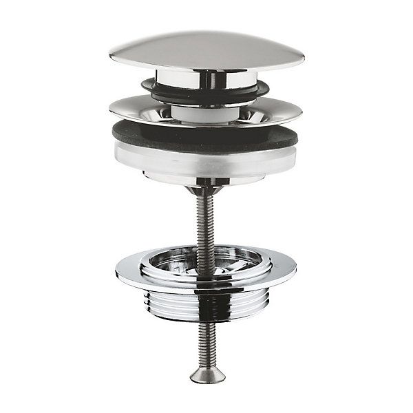 Grohe StarLight Bonde clic-clac, Supersteel (65807DC0)