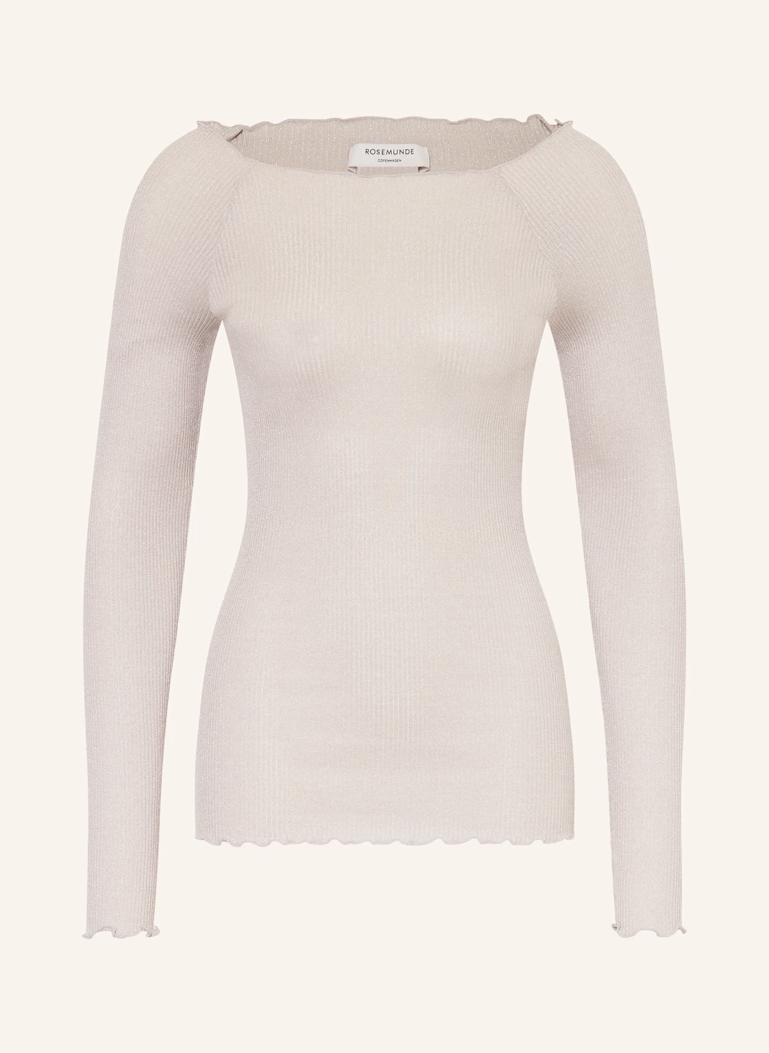 rosemunde Longsleeve BLISS mit Seide und Glitzergarn