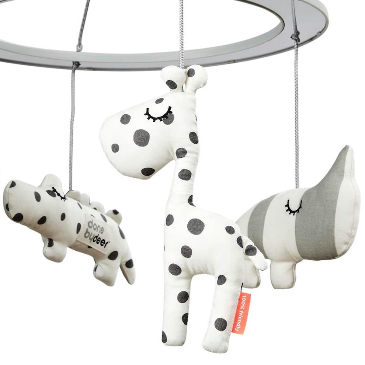 - Móvil musical SLEEPY gris