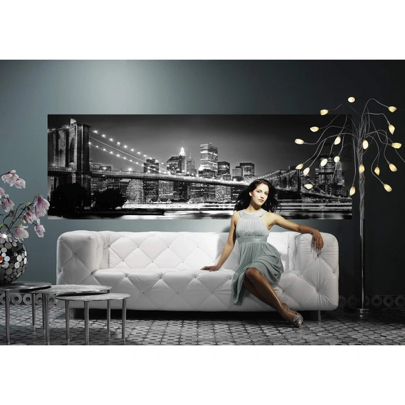 Papiertapete »Brooklyn Bridge«, Breite: 368 cm, inkl. Kleister