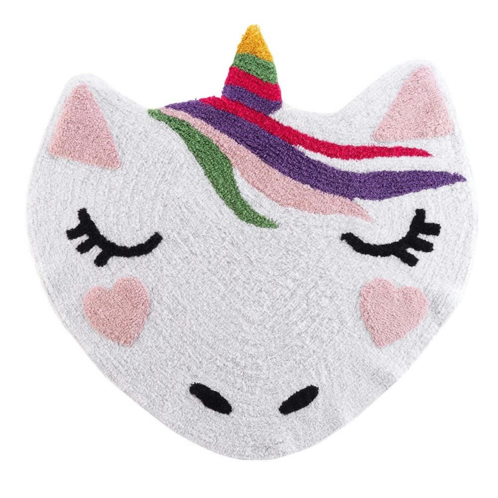 ZOELIE - Tapis rond polycoton D90cm