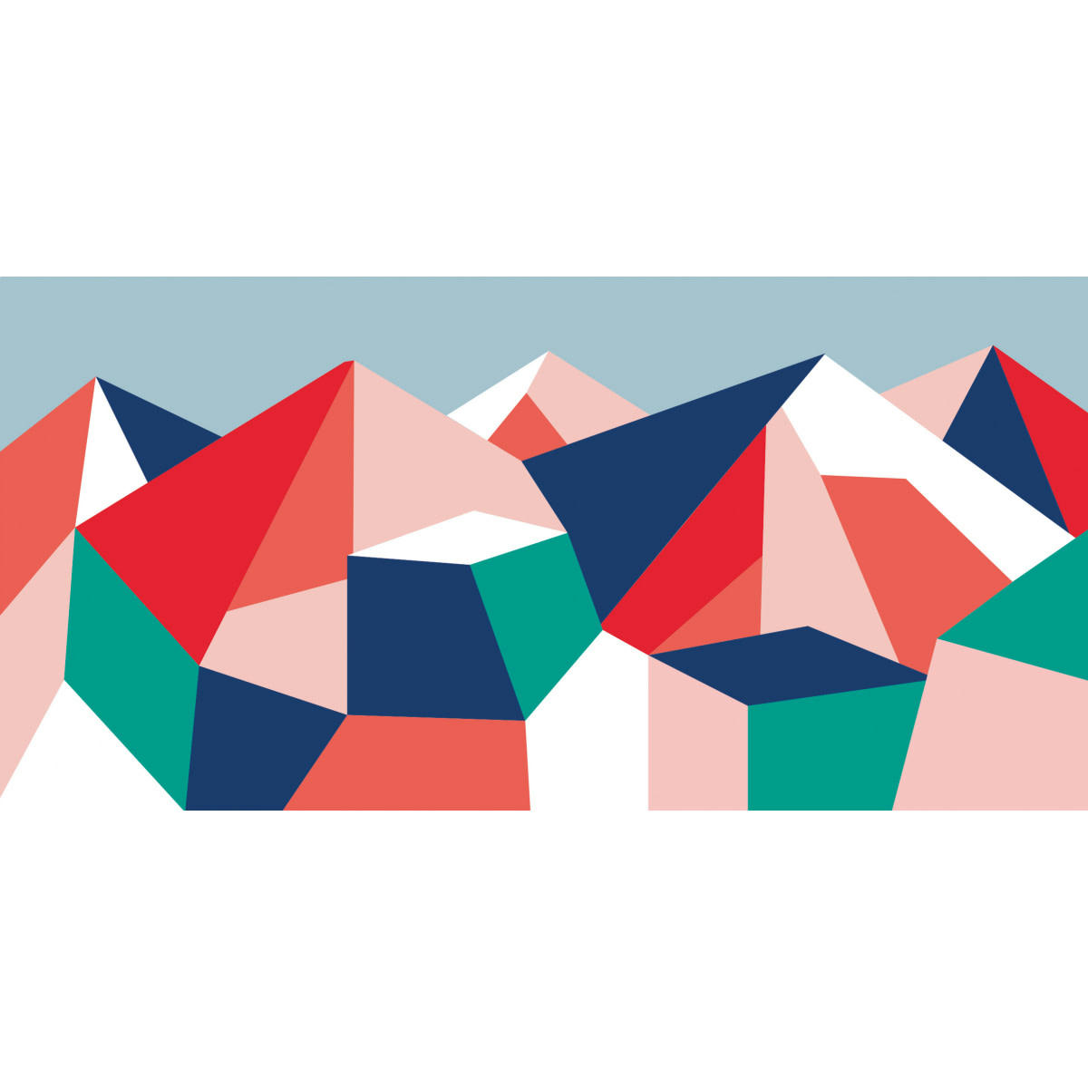 - Papier peint panoramique le grand paradis 170 x 250 cm