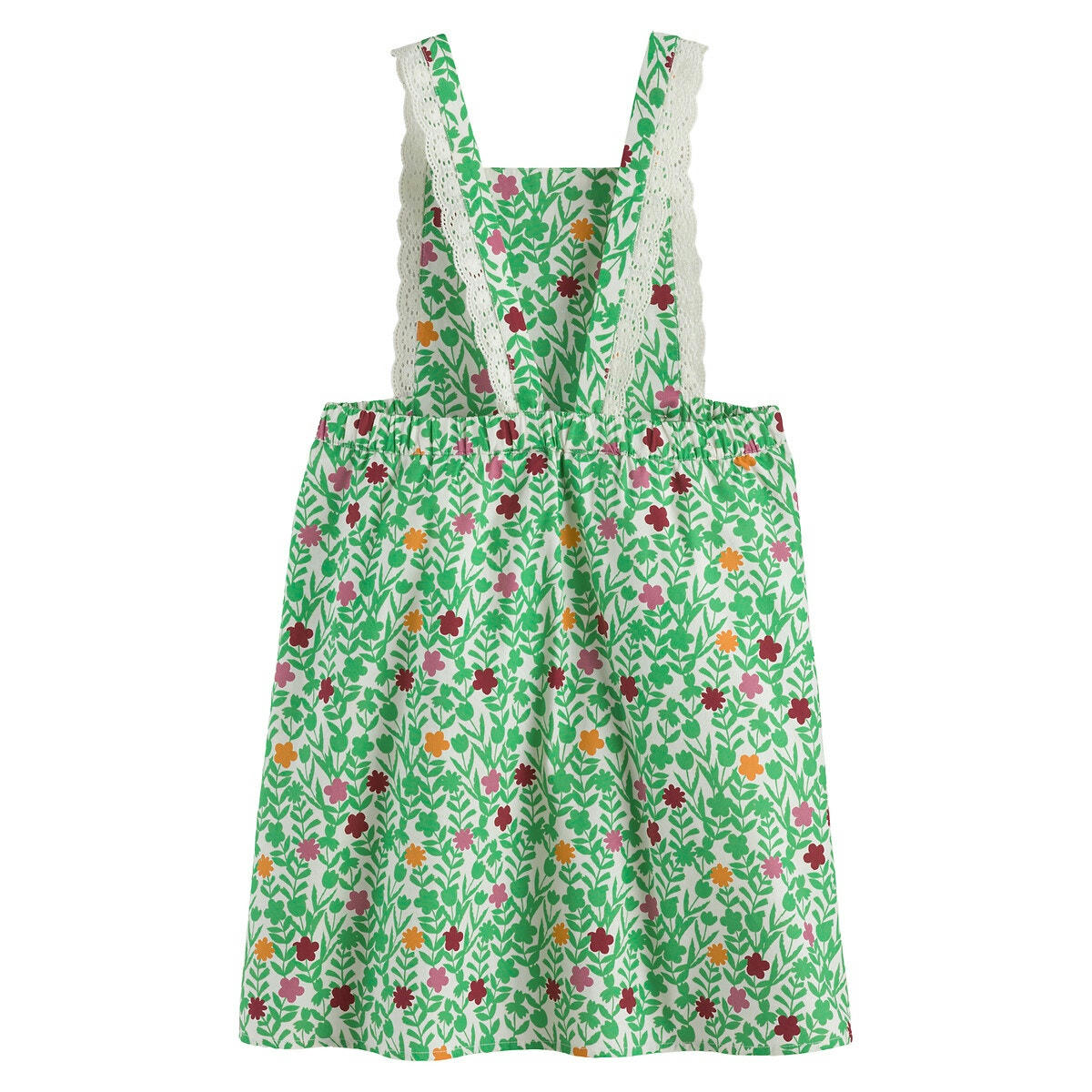 Robe tablier imprimé floral