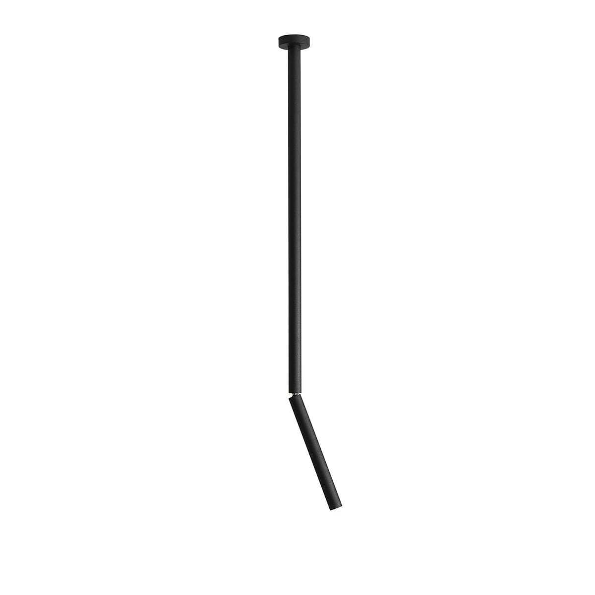 Lampa wisząca czarna Stick 1xG9x5W wym: 81,5x5,5x12 cm Aldex