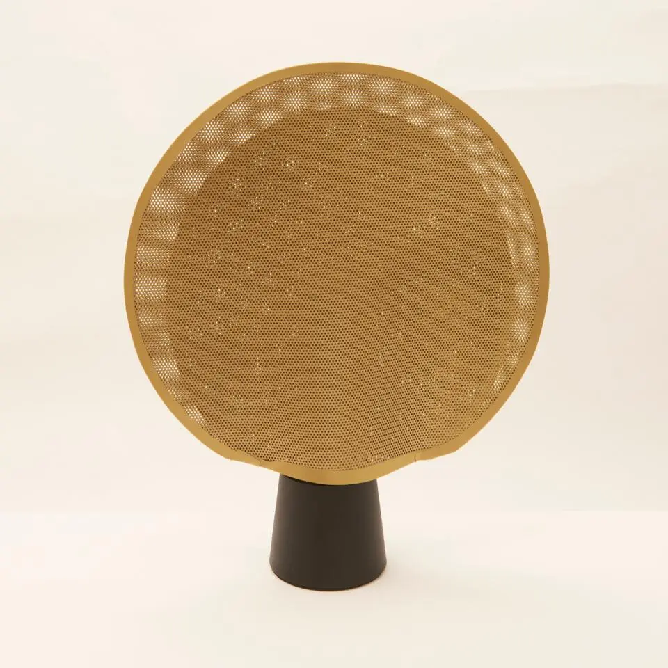 Signature - MAILLE Lamp - Goudkleurig - 7,6x28x39,5 cm