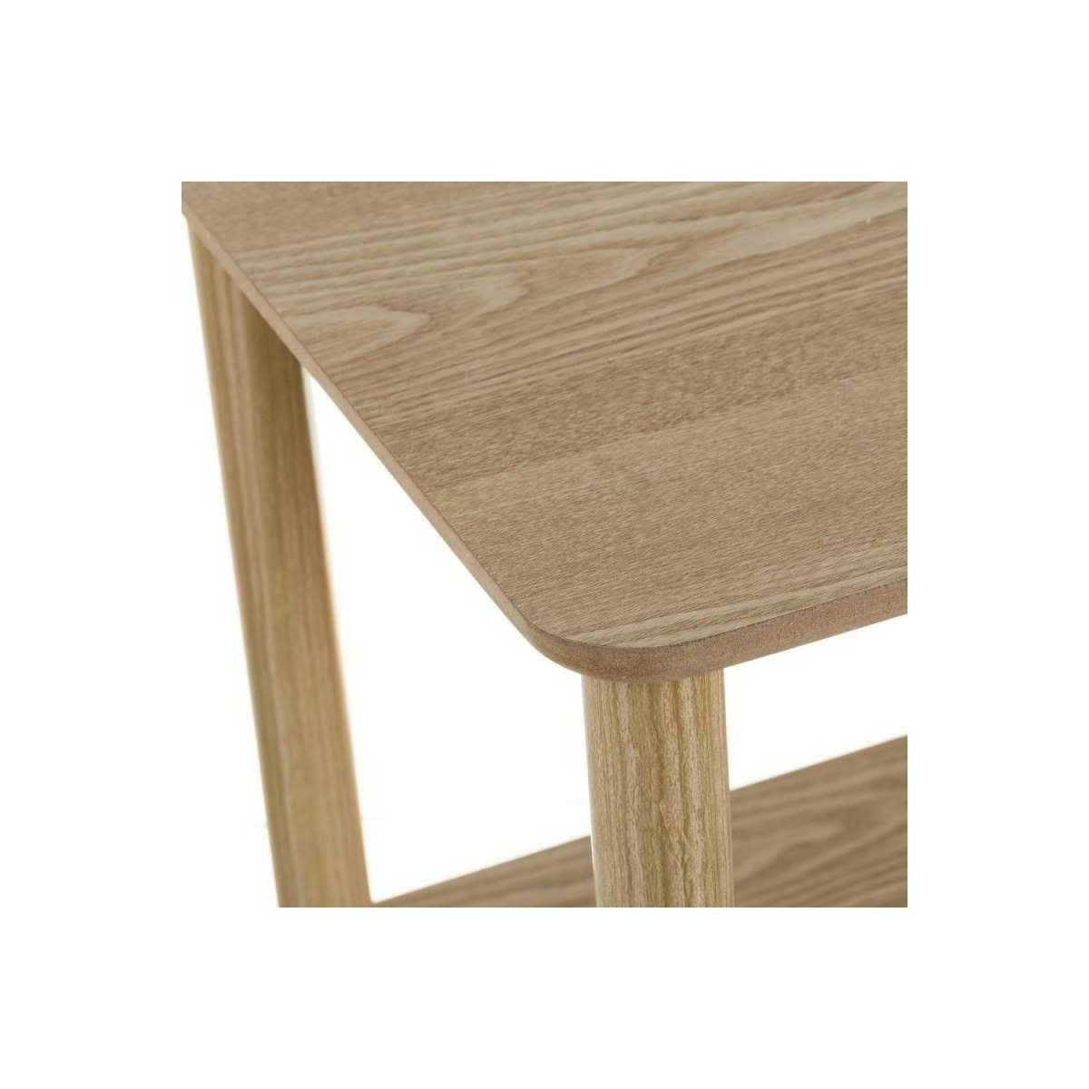 PIN - Table basse 2 plateaux bois pin et MDF