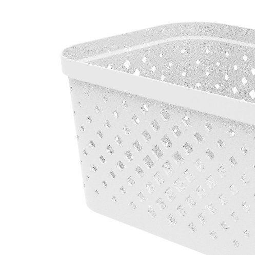 Panier de rangement 4,5 L Sundis blanc