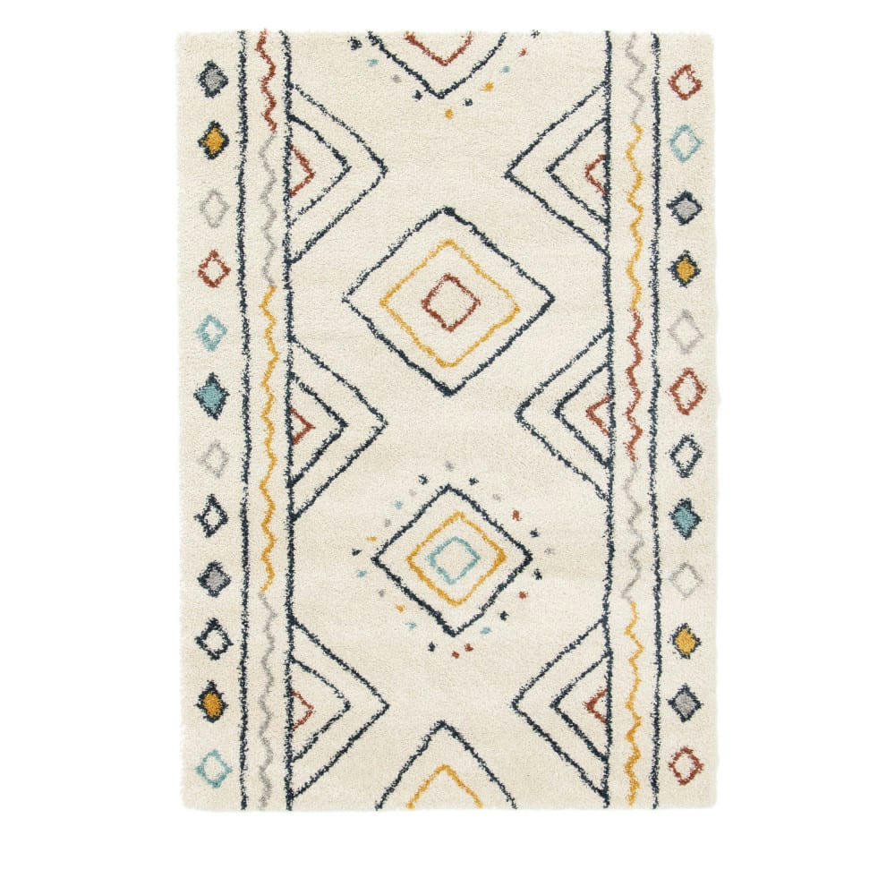 ANISSA II - Tapis d'inspiration berbère multicolore 160x230 cm