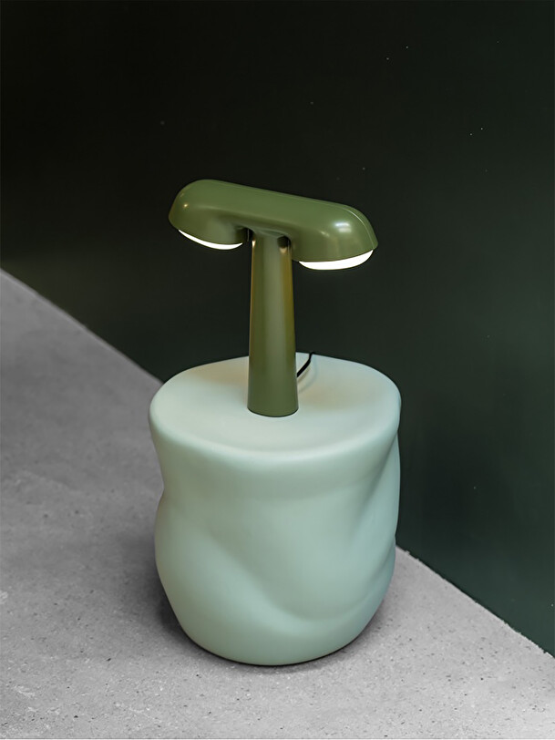 Lampe tgv kaki - moustache kaki