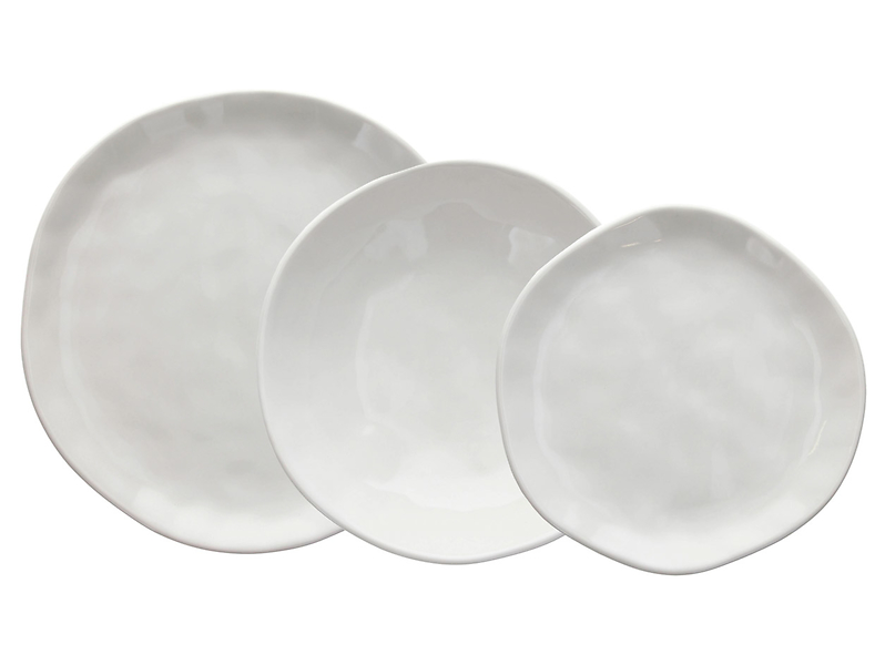 Talerz głęboki Nordik White kamionkowy 700 ml