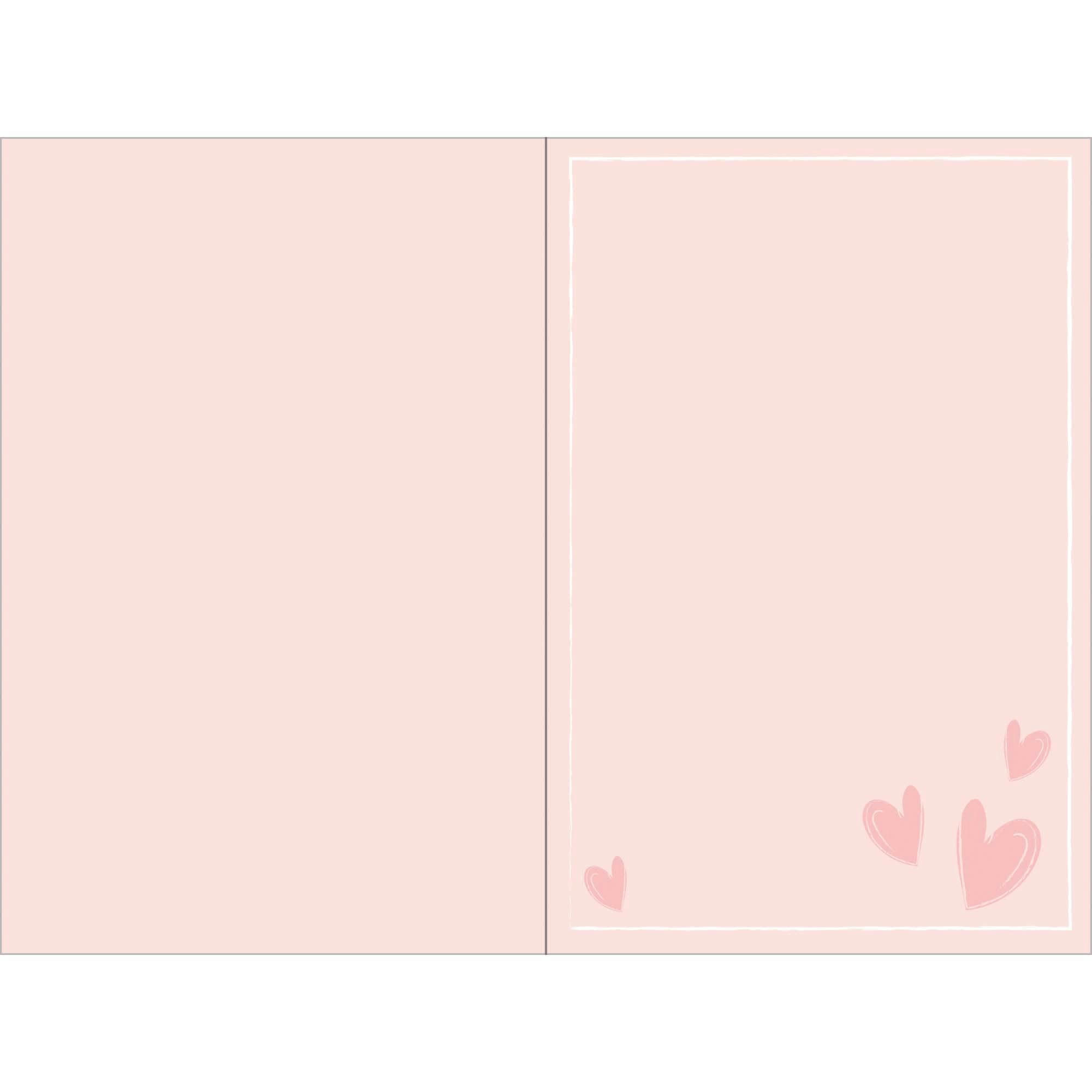 - Carte je t'aime lettres or