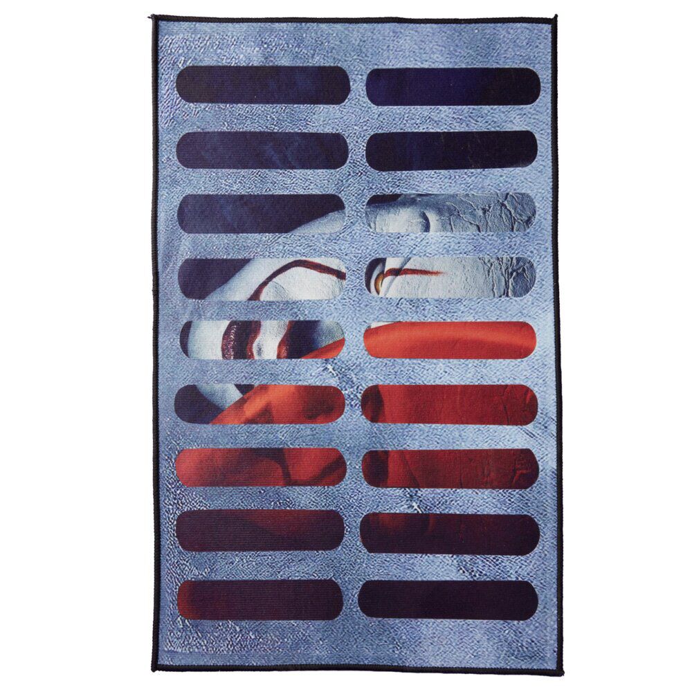 Tapis d'entrée clown enfermé Halloween