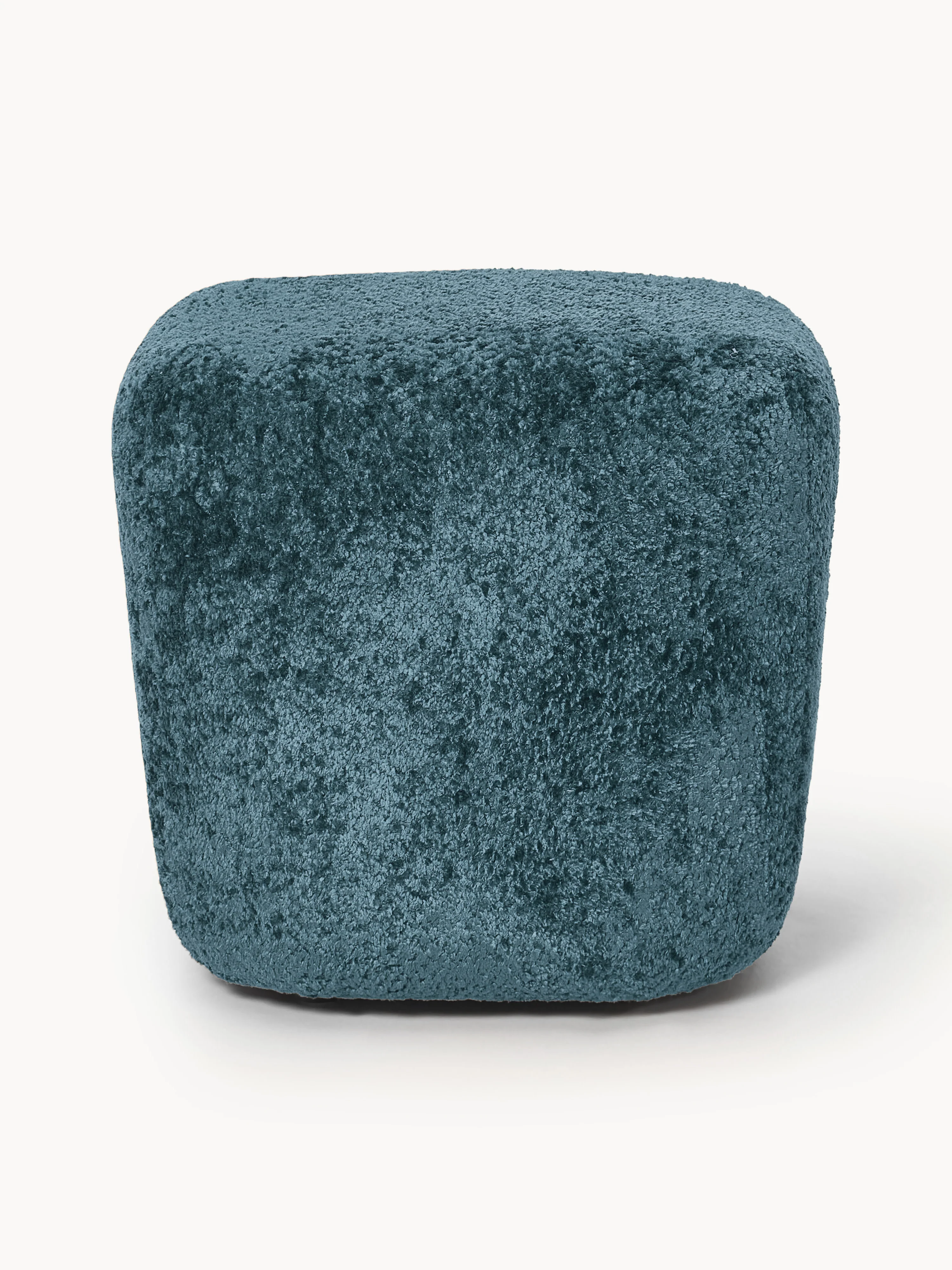 Hohe Ottomane Wolke aus Teddy-Bouclé