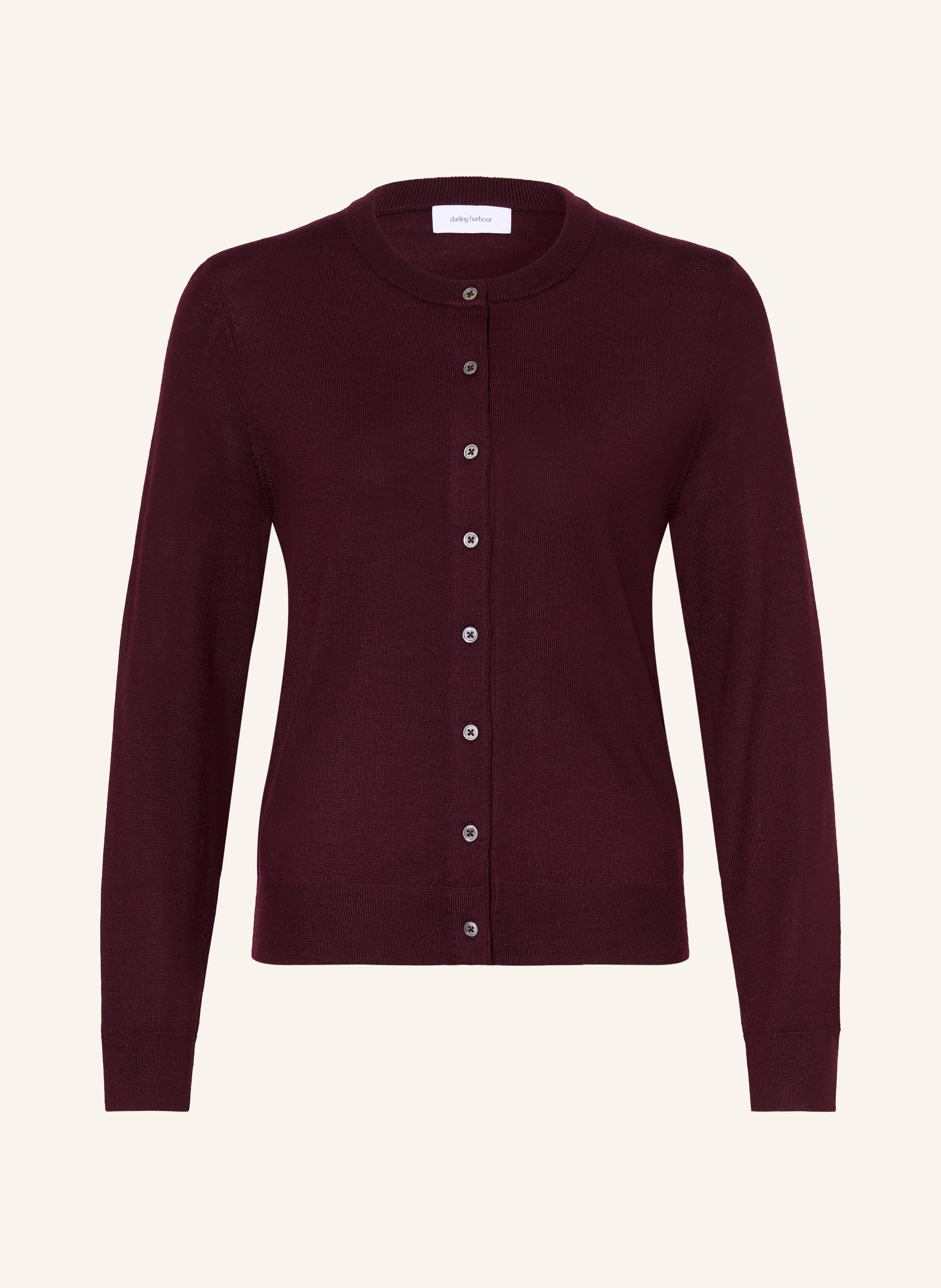 darling harbour Strickjacke aus Merinowolle