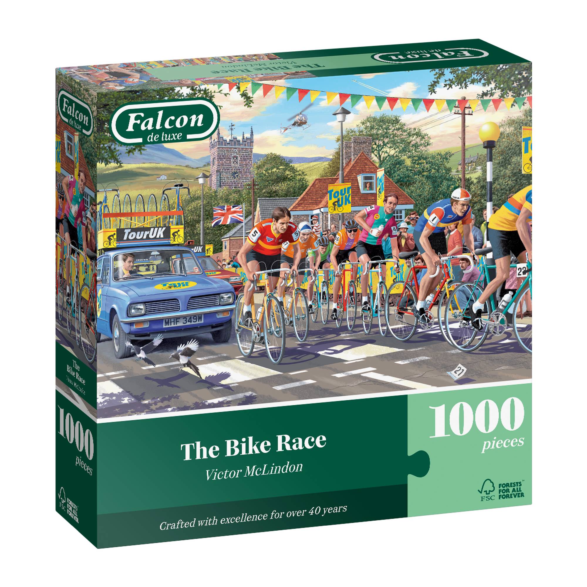 Falcon The Bike Race Jigsaw Puzzle 1000 Pieces