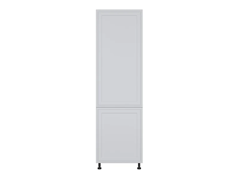 Szafka kuchenna pod zabudowę lodówki Verdi 60 cm lewa jasny szary mat
