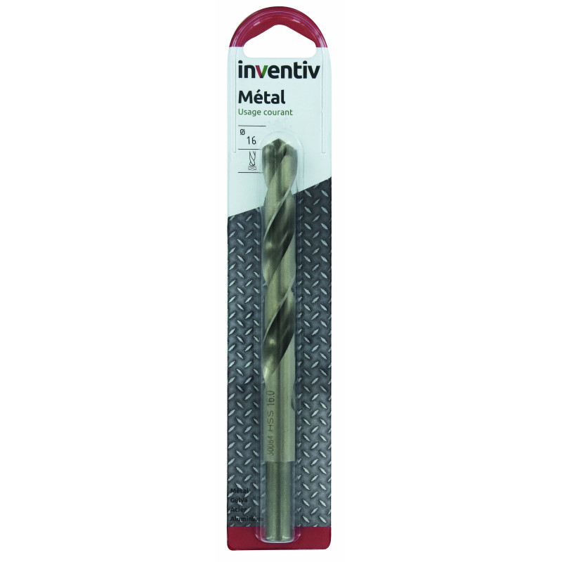 Foret pour métal Ø 12 mm INVENTIV