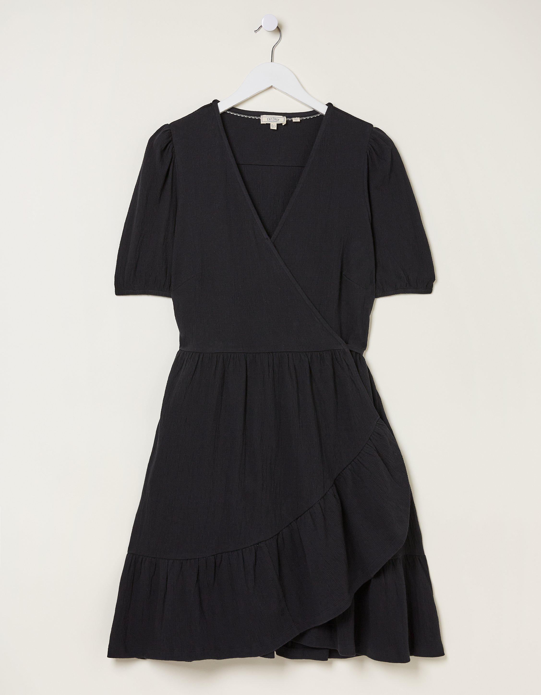 Danica Jersey Wrap Dress