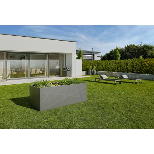 Hochbeet »X-Design«, BxHxL: 102 x 77 x 201 cm, Fassungsvermögen: 1419 l, Metall
