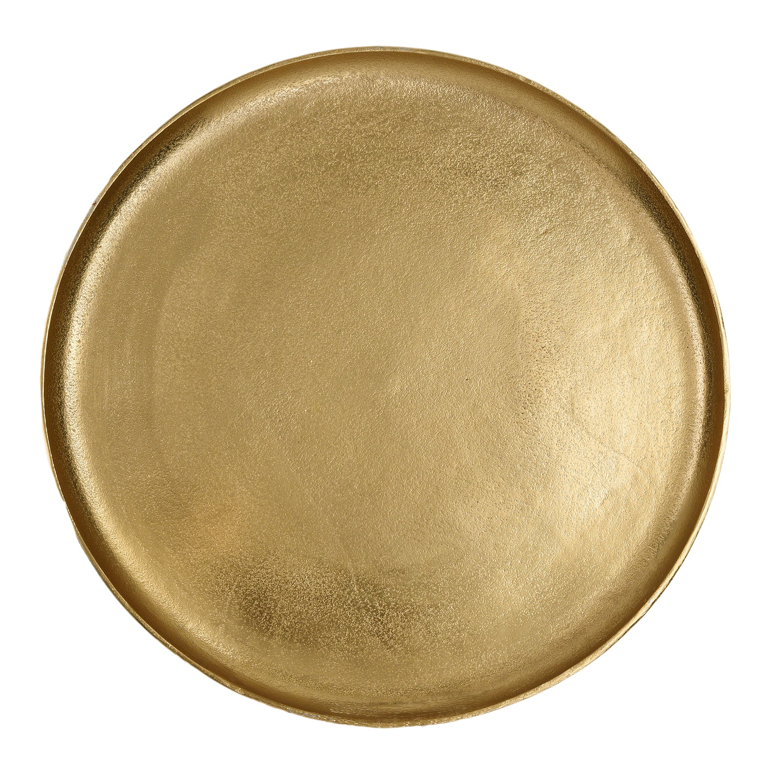 Deko-Tablett Gold, ⌀ 55 cm, H 30 mm