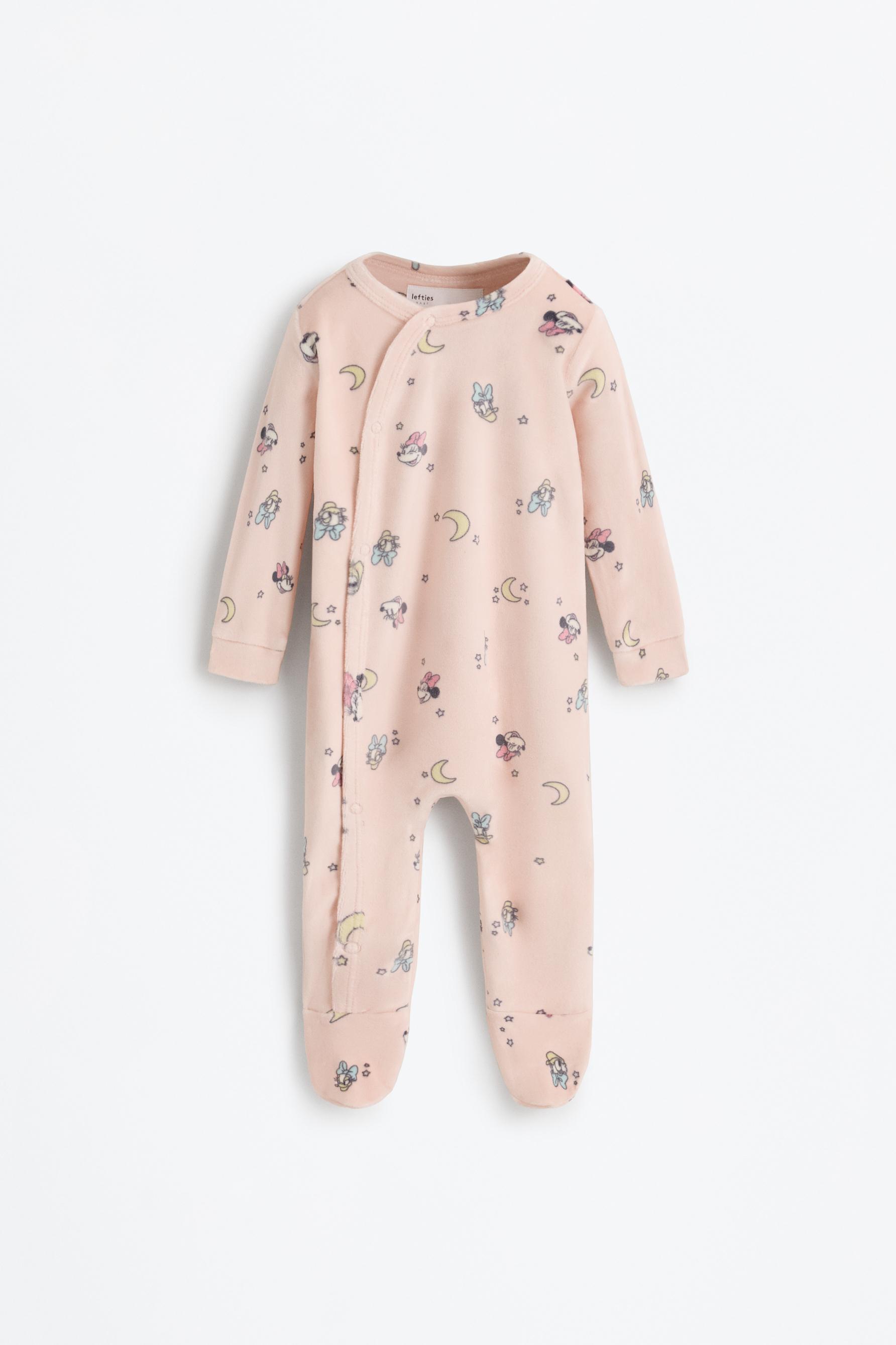 Pijama Daisy & Minnie Mouse ©Disney entero aterciopelado