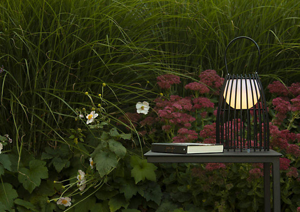 Lampe de table FJARA en métal avec LED intégré - Noir - Lucide