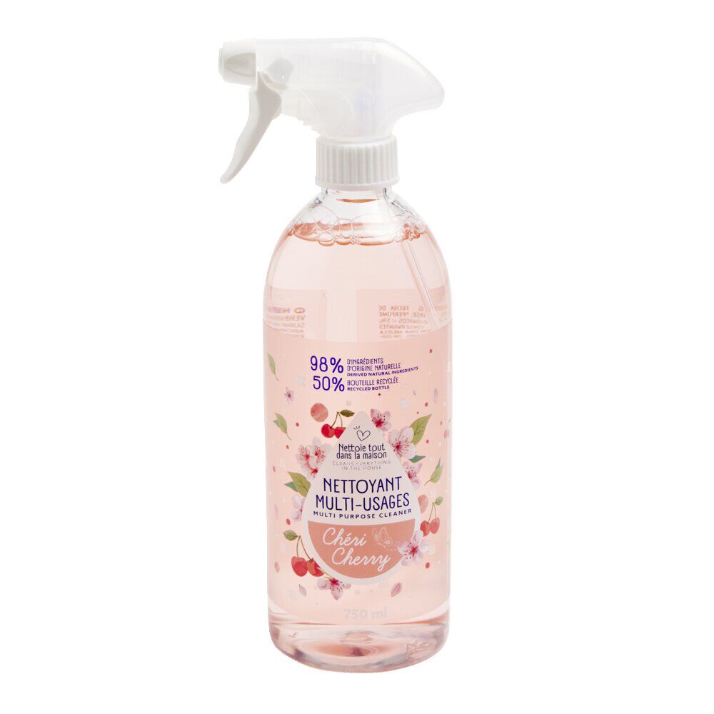 Spray nettoyant multi-usage cerise 750 ml