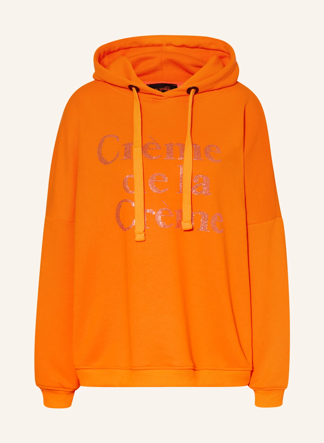 miss goodlife Hoodie mit Schmucksteinen