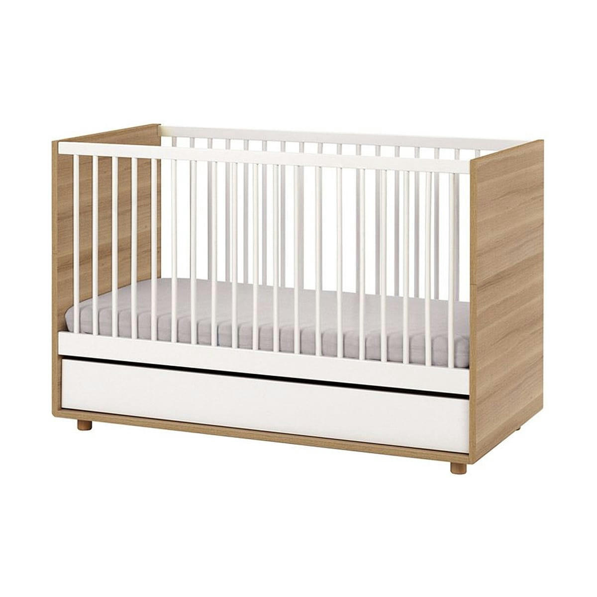 EVOLVE - Lit évolutif 70x140 naturel