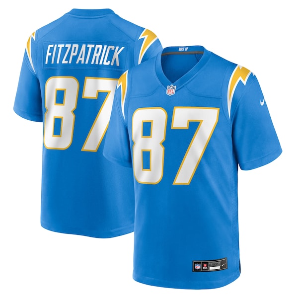 Dez Fitzpatrick Los Angeles Chargers Nike Team Game Jersey -  Powder Blue