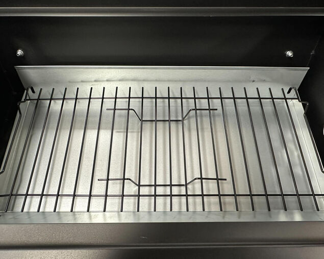 Billabong Portable Charcoal Spit Grill with Dual Power Option - 240V or 2 x 1.5V D Size Battery Operated (Batteries Not Included)