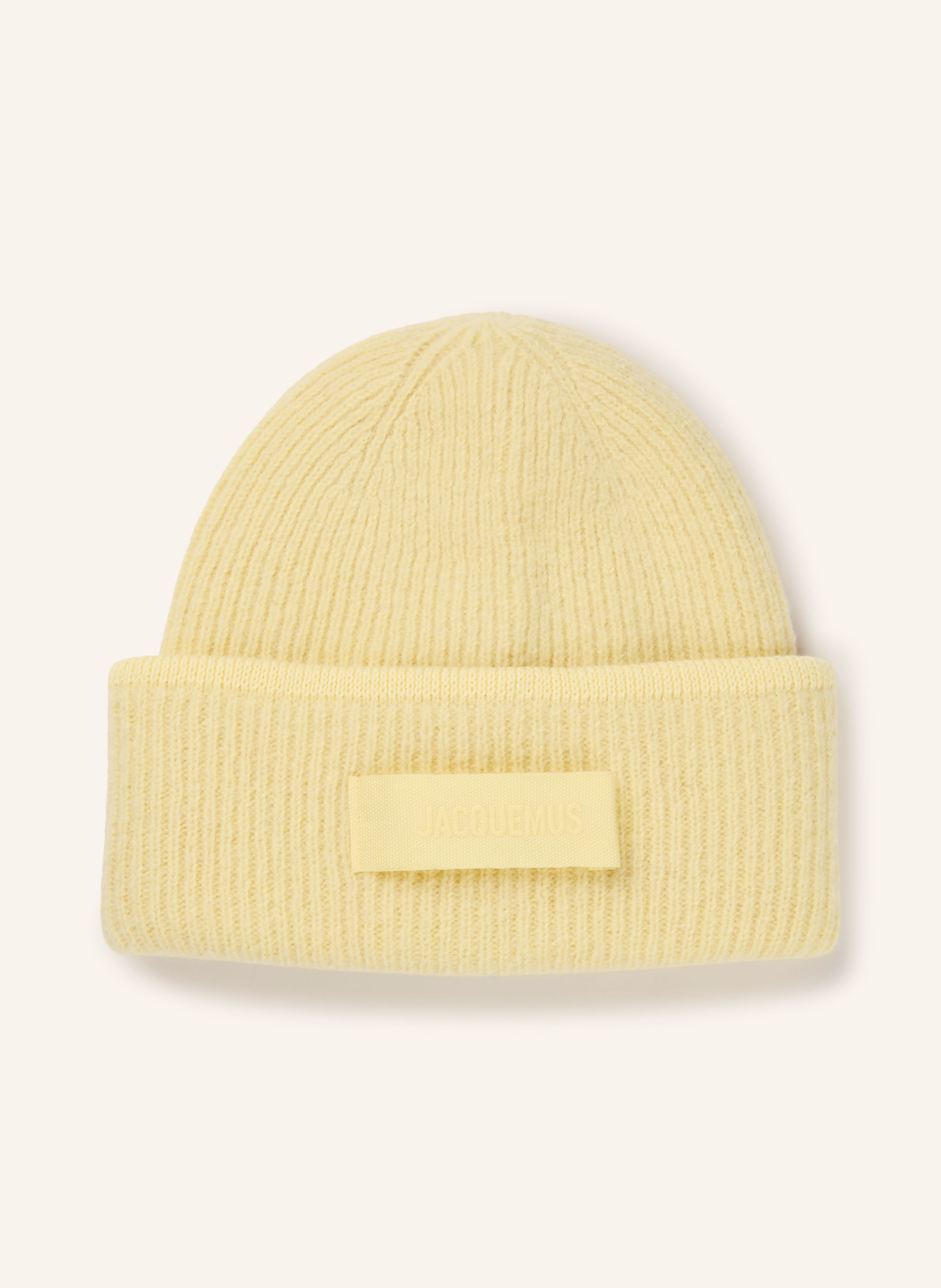JACQUEMUS Mütze LE BONNET GROS GRAIN mit Alpaka