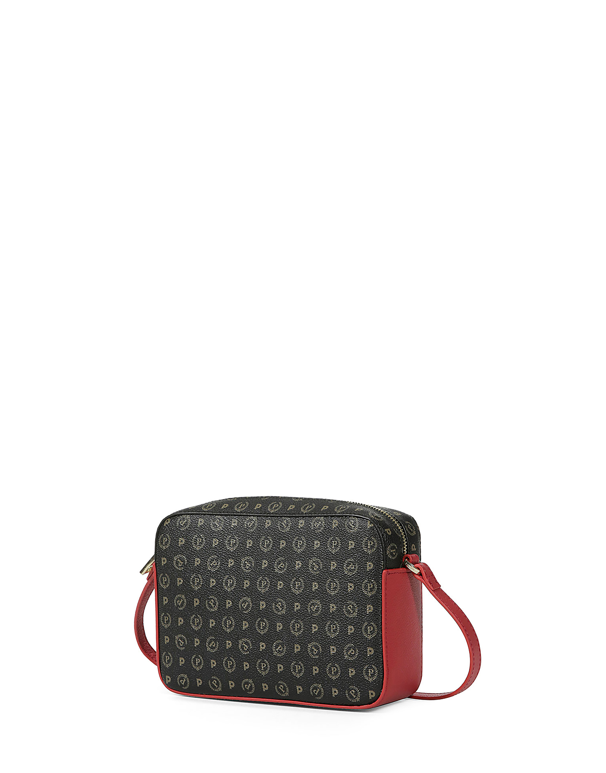 Borsa A Tracolla Heritage Logo Classic Nero/lacca