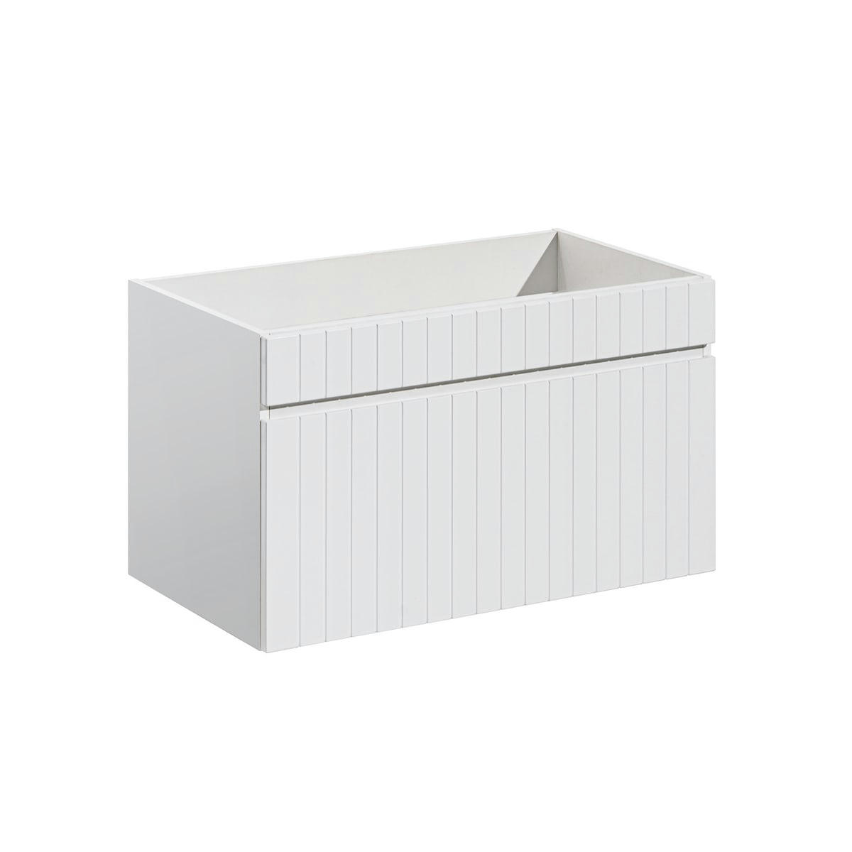 - Meuble sous-vasque 80cm blanc